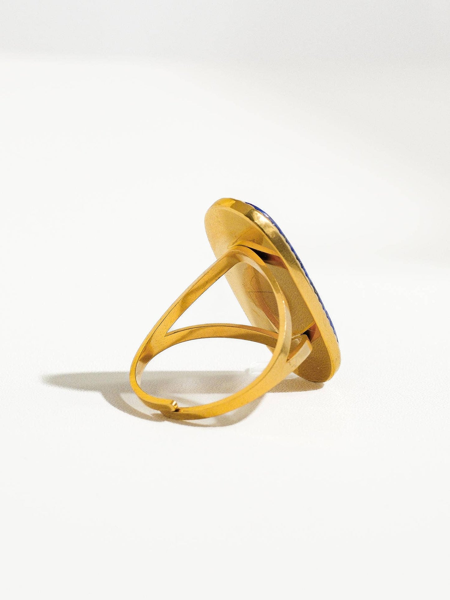 DAKOTA ADJUSTABLE NATURAL STONE RING