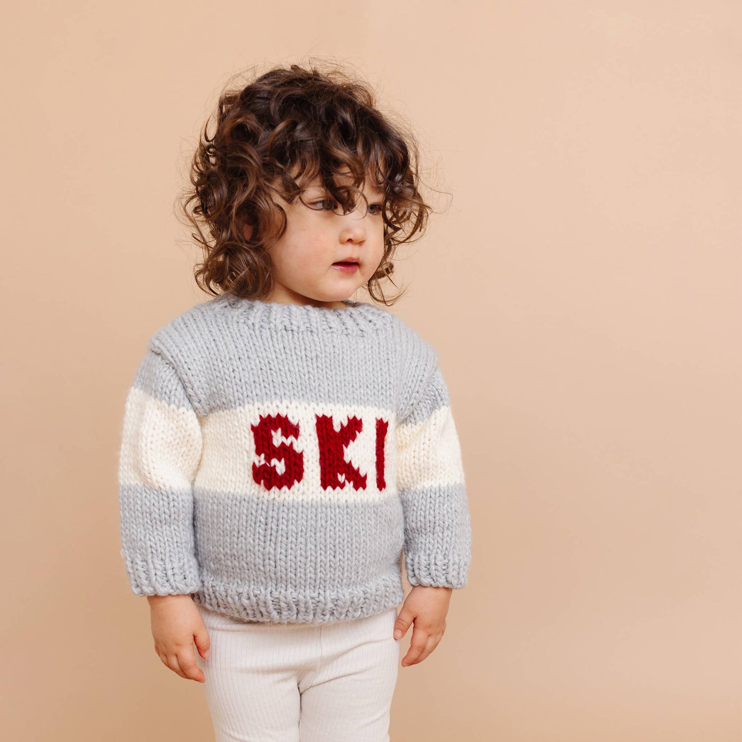 KIDS SKI SWEATER PLUSH BLUE