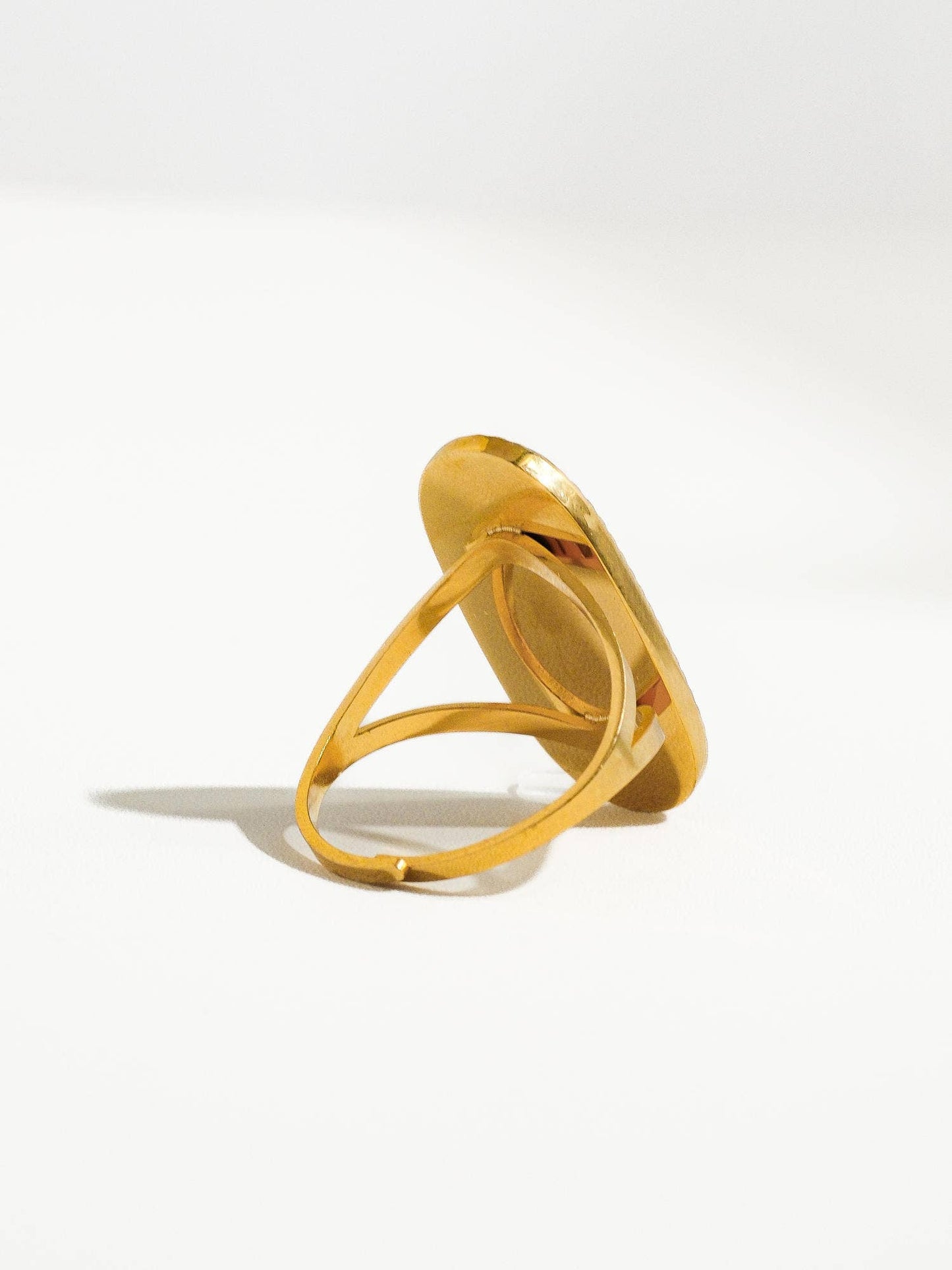 DAKOTA ADJUSTABLE NATURAL STONE RING