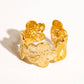 JOELLE 18K GOLD FLOWER RING