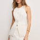 LUXE SUITING SCULPTED VEST