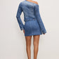 DENIM MINI SKIRT