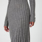 BABYSOFT LONG SLEEVE MIDI DRESS