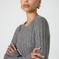 BABYSOFT LONG SLEEVE MIDI DRESS