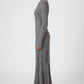 BABYSOFT LONG SLEEVE MIDI DRESS