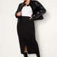 FAUX LEATHER MOTO JACKET
