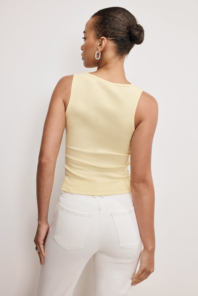 MICRO RIB TANK TOP