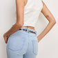 GOOD AMERICAN DENIM VEST