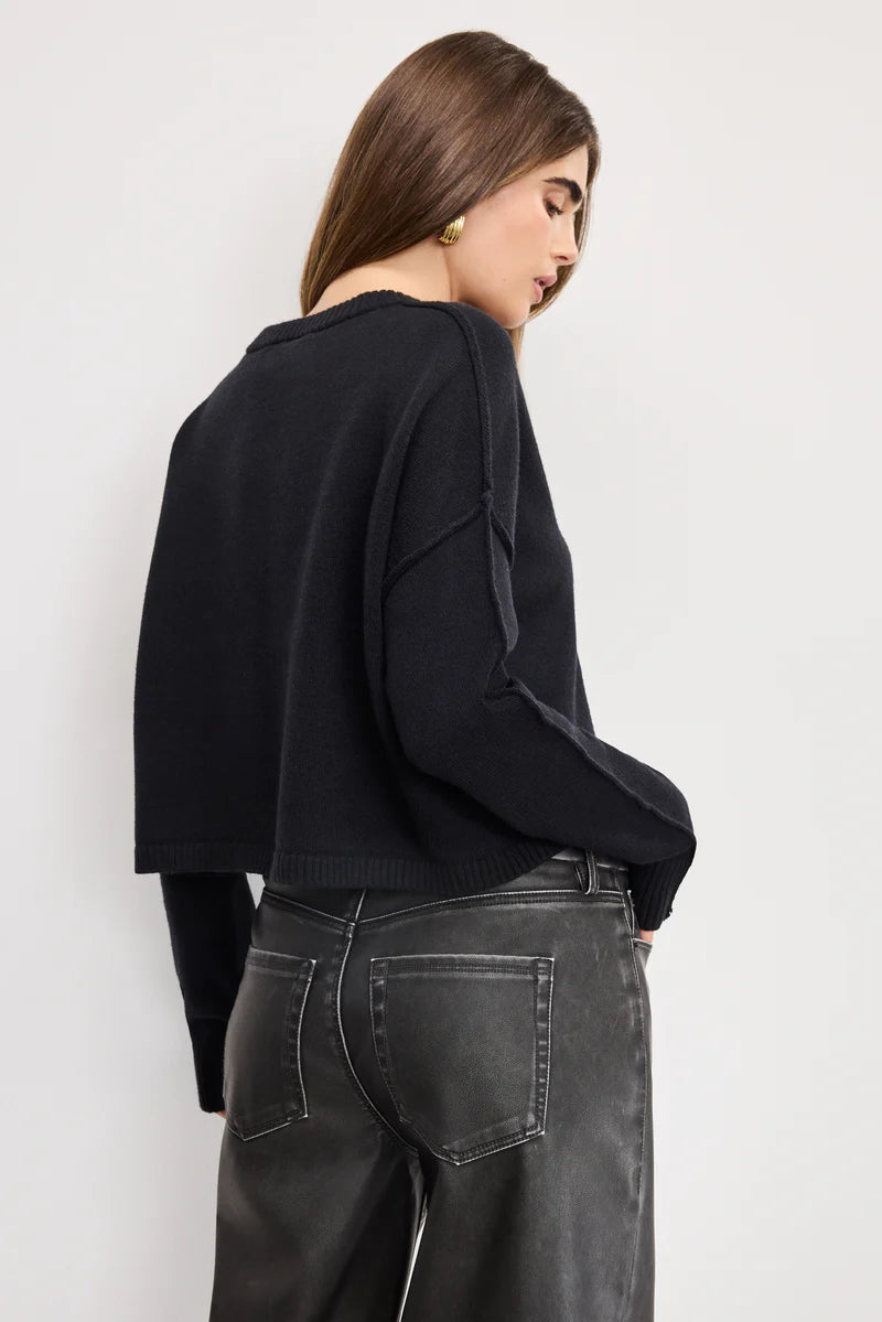 COZY KNIT CREW NECK
