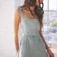 AUBRIE DENIM ROMPER