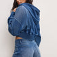 JEANIUS ZIP UP HOODIE