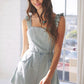 AUBRIE DENIM ROMPER