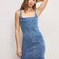 GOOD AMERICAN DENIM MINI DRESS