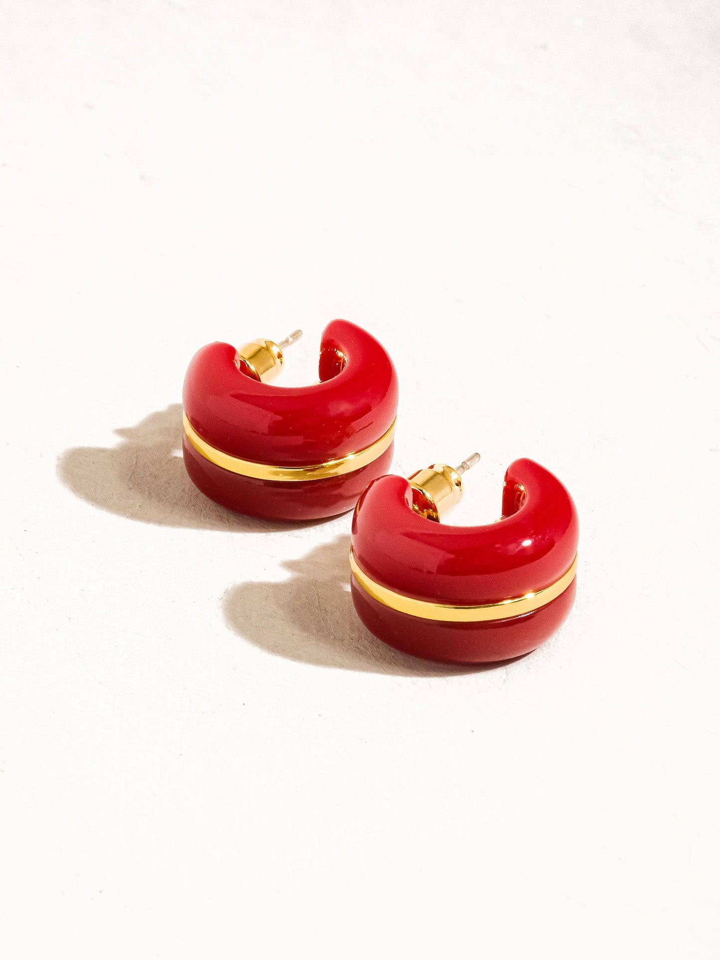 ARLO 18K GOLD HOOPS