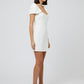 WHISPER GATHERED SLEEVE DRESS