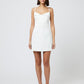 WHISPER FOLDOVER MINI DRESS