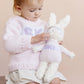 KIDS SKI SWEATER BABY PINK