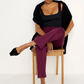 SCUBA CROPPED STRAIGHT PANT