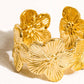 JOELLE 18K GOLD FLOWER RING