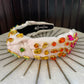 BRIANNA CANNON RAINBOW CRYSTALS HEADBAND