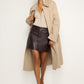 VEGAN LEATHER SKIRT
