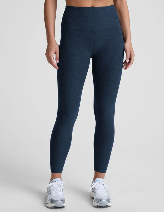 SPACEDYE HIGH WAISTED MIDI LEGGING
