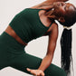 SPACEDYE SLIM RACERBACK CROPPED TANK