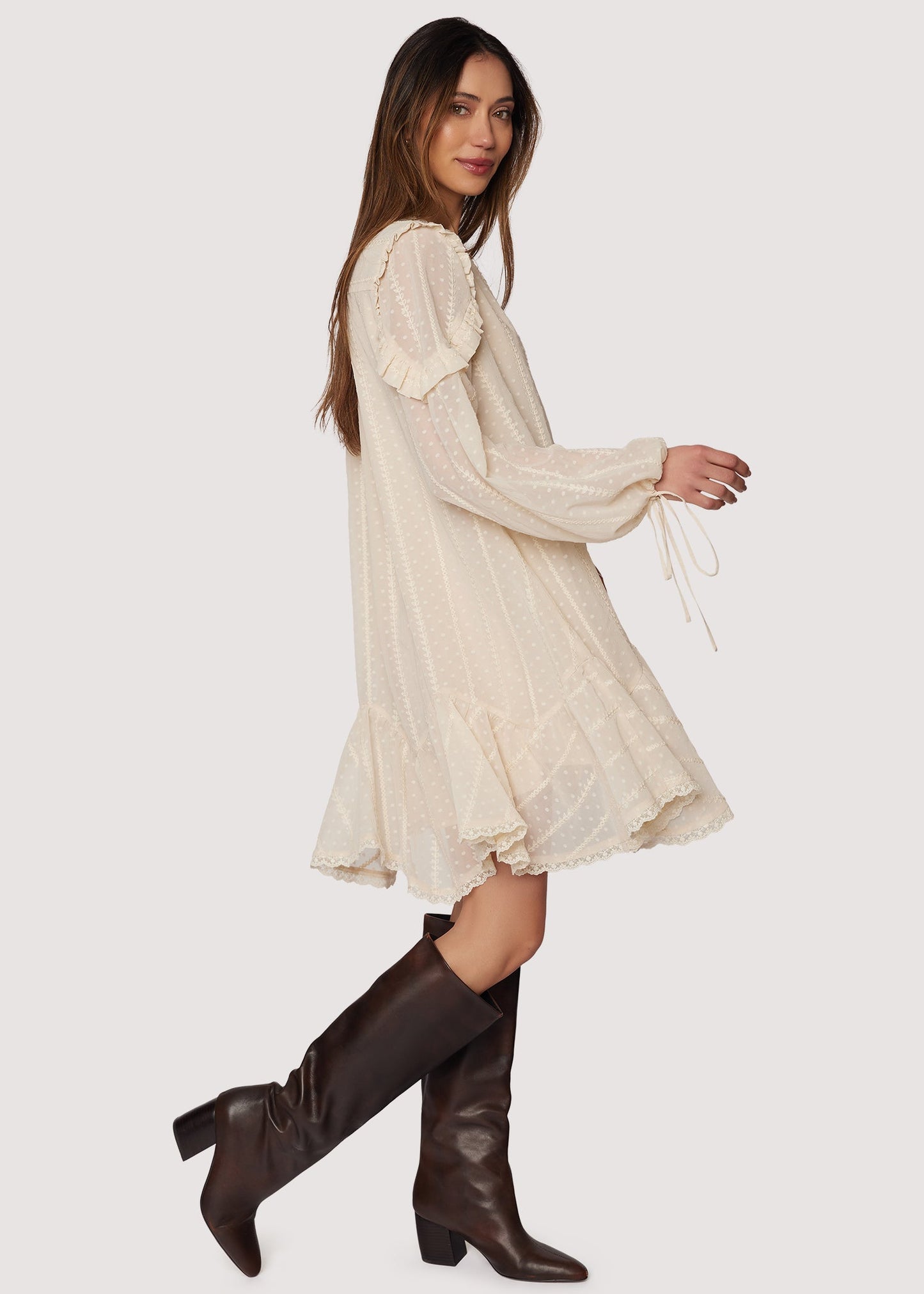 POETRY IN BLOOM MINI DRESS