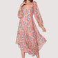 FLORAL BLISS MIDI DRESS