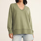 SERENA TERRY V-NECK