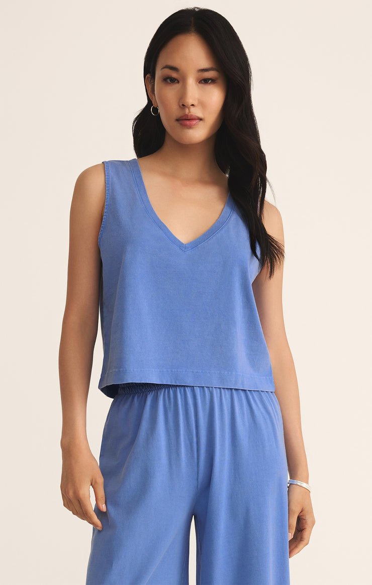 DREW V-NECK TOP