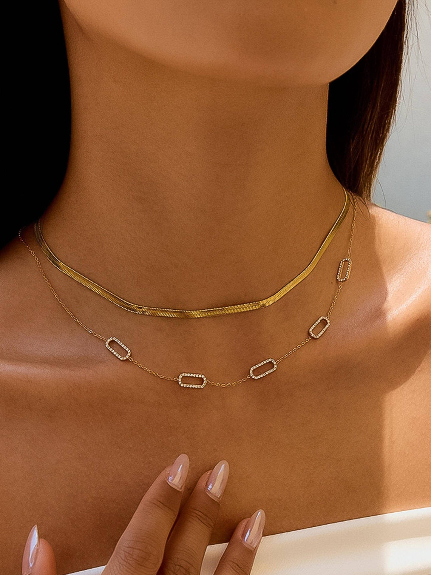 BURBANK 18K GOLD NECKLACE
