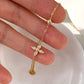 CLYRA GOLD FLOWER PENDANT NECKLACE