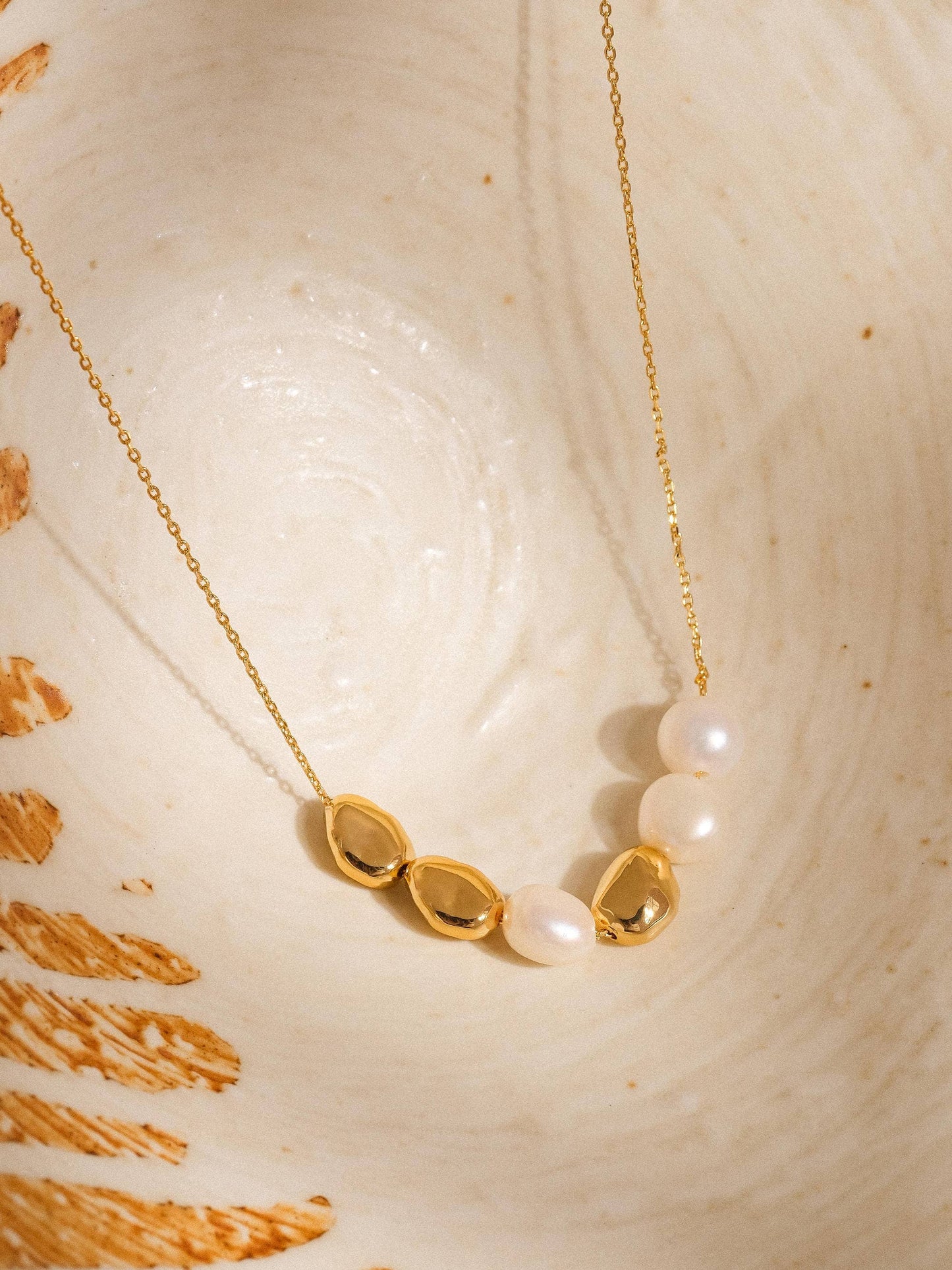 MAUD PEARL BEADED NECKLACE