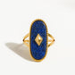 DAKOTA ADJUSTABLE NATURAL STONE RING