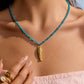 SASS 18K GOLD BEAD NECKLACE