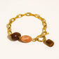 KENLIE AGATE CHARM BRACELET