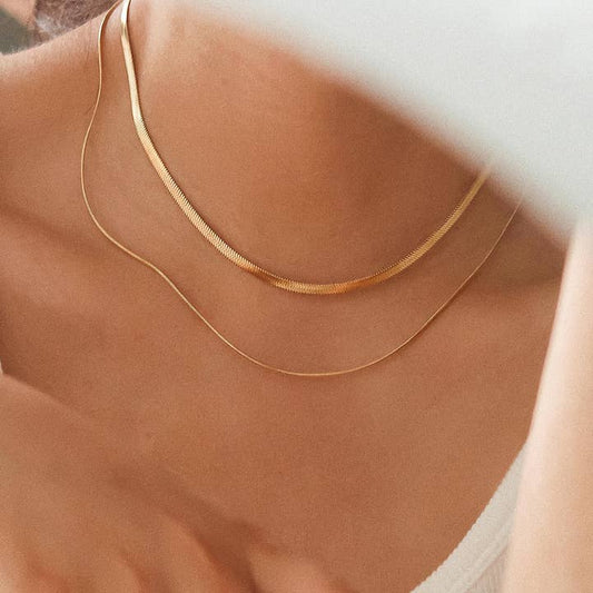 BILLY 18K GOLD NECKLACE