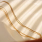 PALISADES 18K GOLD LAYERED NECKLACE