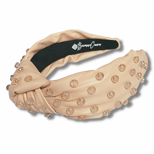 BRIANNA CANNON VEGAN LEATHER HEADBAND