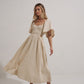 GLAZE MIDI DRESS